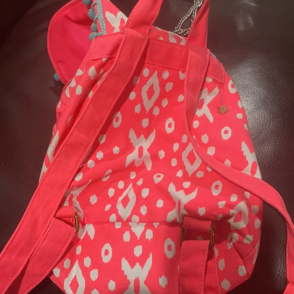 Girls backpack has stain on back guc